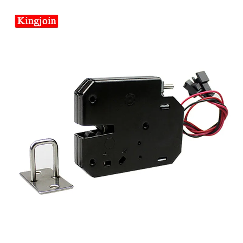 

KINGJOIN small electric lock 12v door lock electromagnetic door lock easy to install smart electromagnetic cabinet lock