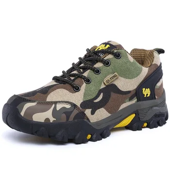 

Camouflage Hiking shoes men waterproof shoes woman sneakers winter tactical military boots High quality Hiking boots sneaker men