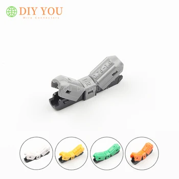 

JOWX I-1/2/3/4/5 Wire wiring Connectors Straight Connection Non-stripping Terminal block Press type Connector 0.3~4mm2 23~10AWG