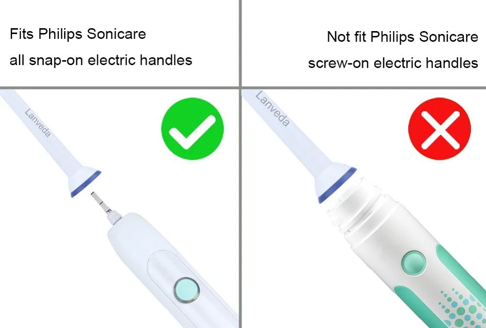 8 шт. HX6015 Съемные насадки для зубной щетки для Philips Sonicare Proresult чистые электрические головки зубной щетки с пылезащитной крышкой