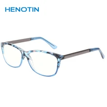 Henotin new metal frame reading glasses for men and women spring hinge oval frames colorful eyeglasses 0.5 1.0 2.0 2.5 4.0