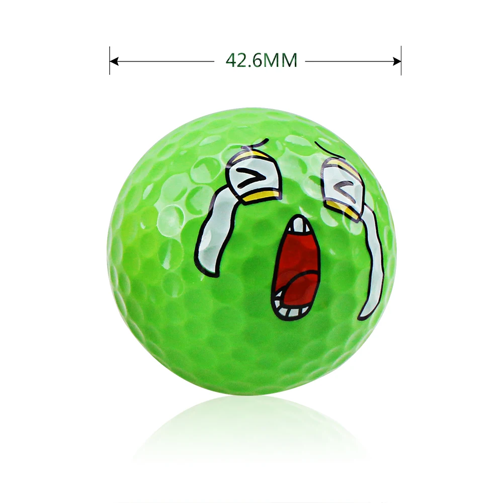 Funny Golf Balls, 6-Pack Colored Golf Balls - Fun Golf Gifts for All  Golfers, Novelty Golf Balls for Kids & Dads, Cool Golf Accessories for Men  Gift