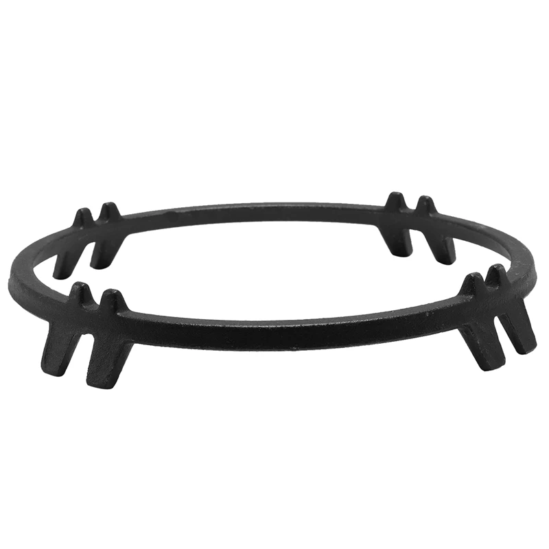Universal Non Slip Black Cast Iron Stove Trivets for Kitchen Wok Support Ring Cooktop Range Pan Holder Stand Stove Rack Milk Pot