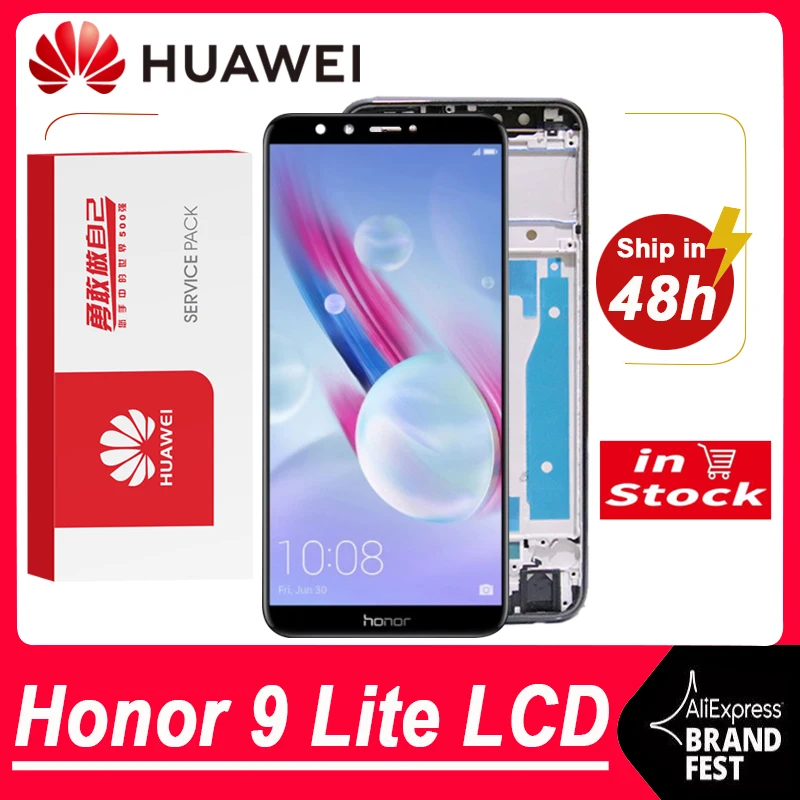 ЖК-дисплей для Huawei Honor 9 Lite с сенсорным экраном и дигитайзером в сборе сменный