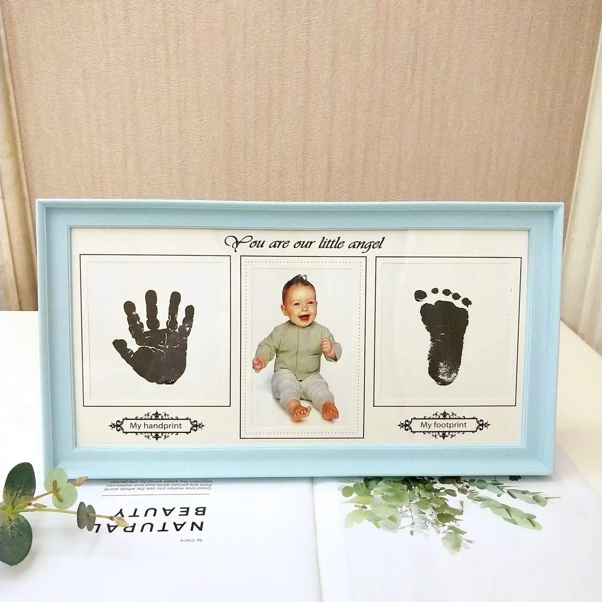 newborn footprint kit