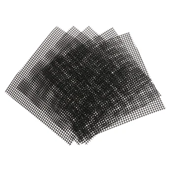 

20 Pcs 15 x 15cm Flower Pot Hole Mesh Pad Bonsai Pot Bottom Grid Mat Mesh Garden's Drainage Mesh Hole Screens