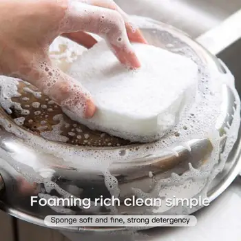 

Plastic Handle Sponge Clean Brush Kitchen Cleaning Bathroom Toilet Kitchen Glass Wall Cleaning Bath Brush Window Bathroom Brush