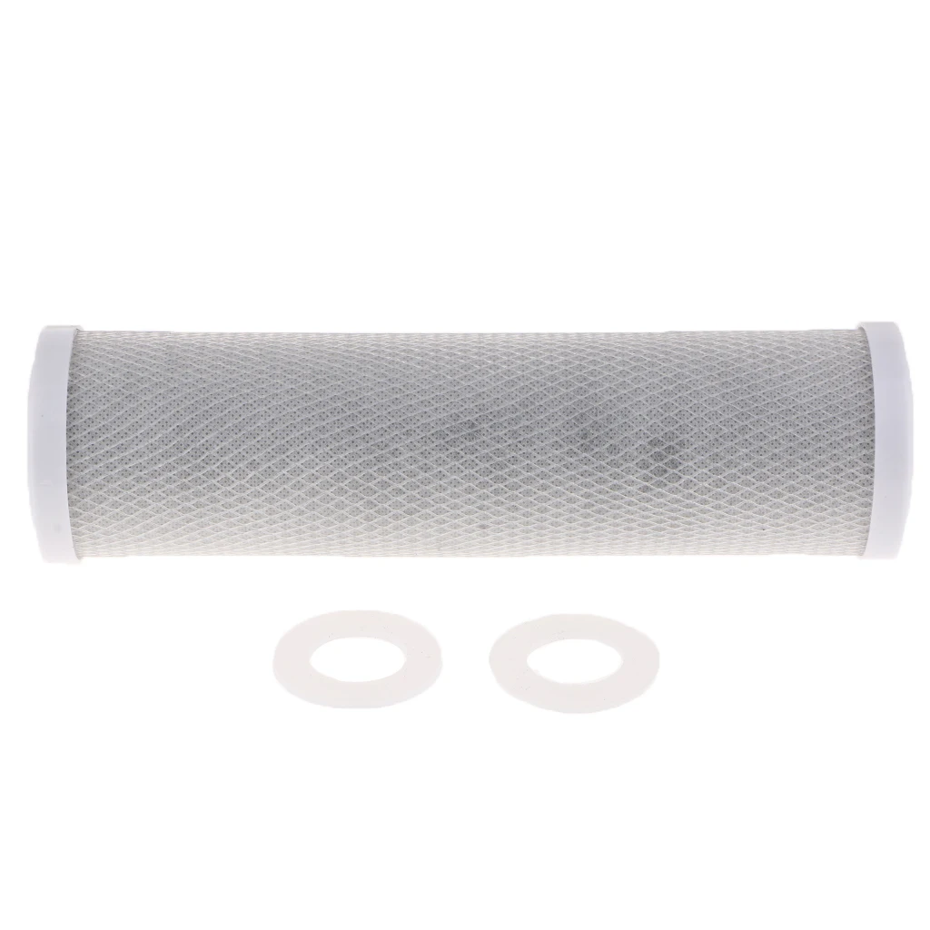 10'' CTO Granular Activated Carbon Water Filter Cartridge for Reverse Osmosis Whole House Drinking water Filter Purifier