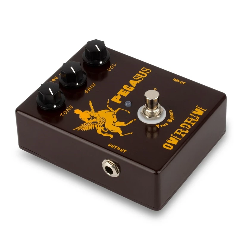 Фото Caline CP-43 Pegasus Overdrive педаль для гитарных эффектов Klon Centaur имитация аксессуары для гитары №5