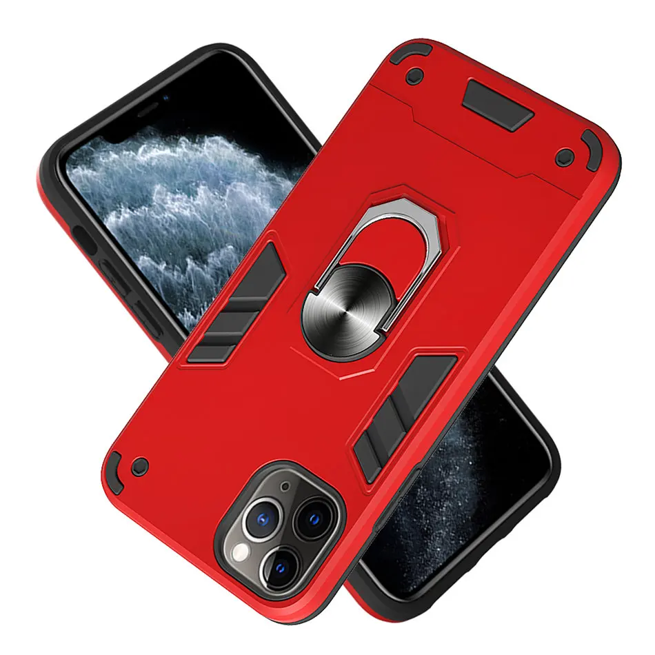 Ударопрочный Мягкий + жесткий защитный чехол для LG K50 K40 K30 2019 G8X V50S подставка