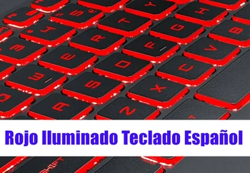 

Spanish Red backlit keyboard for MSI GF75 Thin 8SC/9SC/9RCX(MS-17F2)