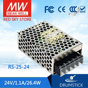 

nice MEAN WELL 2Pack RS-25-24 24V 1.1A meanwell RS-25 24V 26.4W Single Output Switching Power Supply