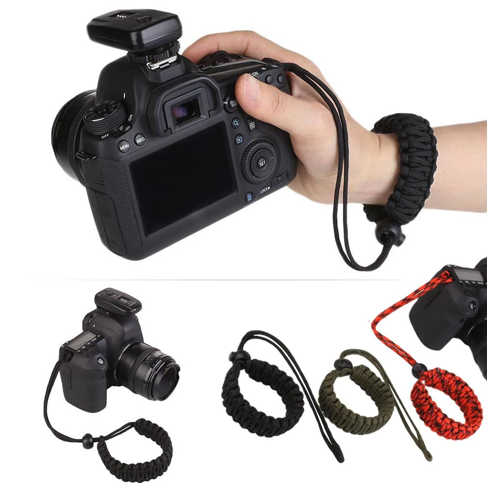 Digital Camera DIY Weaving Hand Belt Anti Losing Droping Resistance Grip Strap