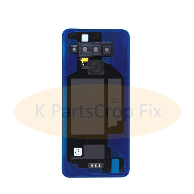 Чехол со стеклянным корпусом для LG V50 ThinQ 5G LM-V500 LM-V450PM задняя крышка батарейного отсека задняя Дверная панель Запасная часть