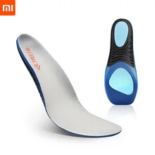 Xiaomi FREETIE спортивные силиконовые стельки для обуви стельки кроссовки мужские амортизация Баскетбол Футбол стельки дезодорирующие