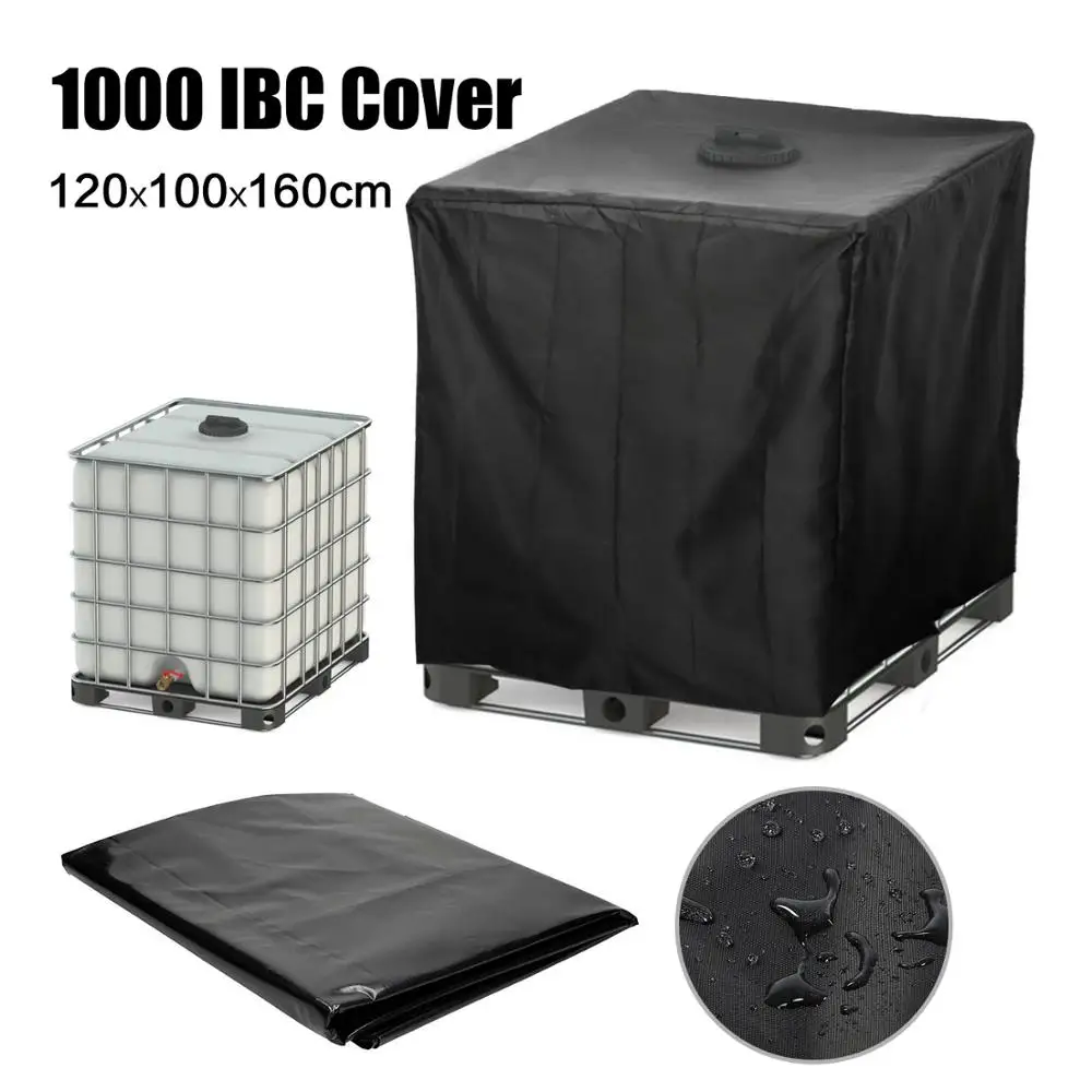 Water Tank Cover 7 Colors 1000 liters IBC Accessories Container Foil Waterproof Anti-Dust Sun Winter Protection