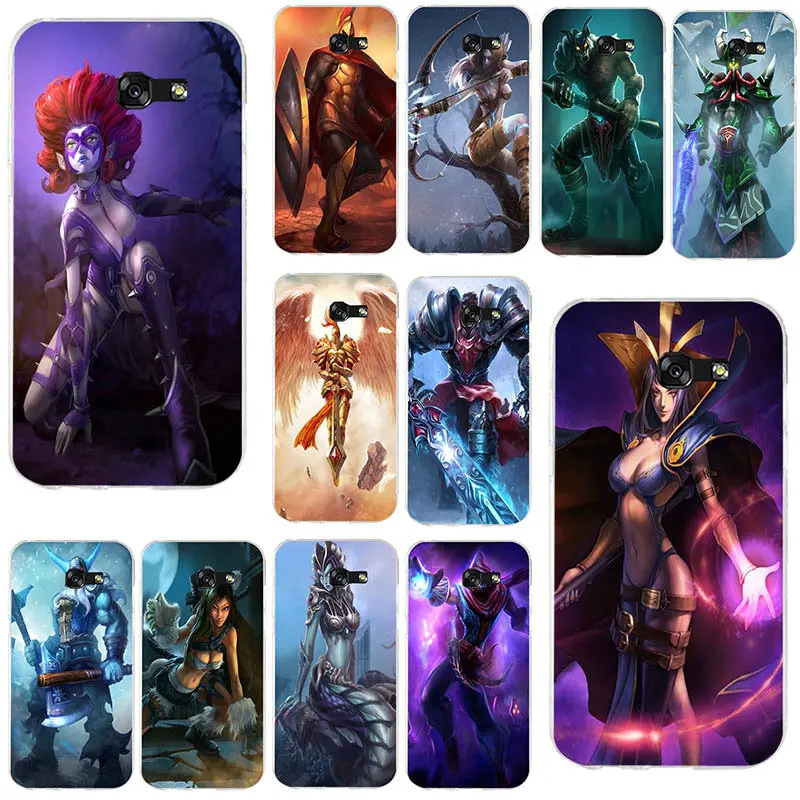 Лидер продаж League Legends lol мягкие силиконовые чехлы из ТПУ для samsung Galaxy A7 A8 A9 A10 A20 A30 A40