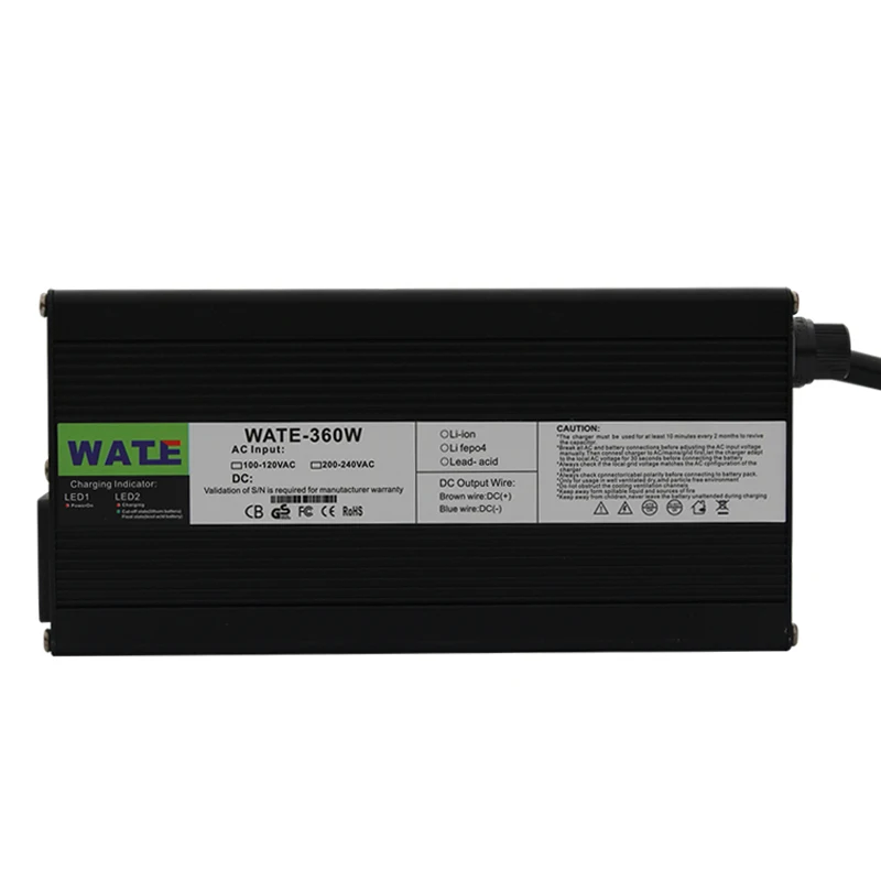 Carregador 15a 12 v Li-ion Lipo Limn2o4 Licoo2 Inteligente Carregador de Bateria 12 s v Carregador de Bateria de Lítio 12.6 v - Image 2