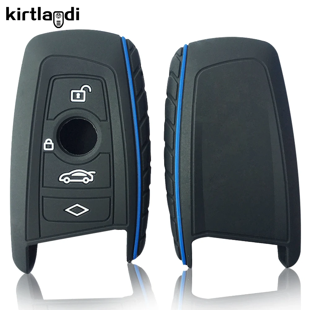 Silicone Key Case Cover Holder Keychain for F10 F20 F30 F80 X3 F25 F26 X4 M Bmw Serie 1 5 3 Accessories Car Fob | Автомобили и