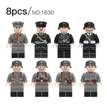 10 шт./компл. военный спецназ Солдат, кирпичные блоки, винтовки, совме вооруженных SWAT, строительные блоки, игрушки для детей, подарки