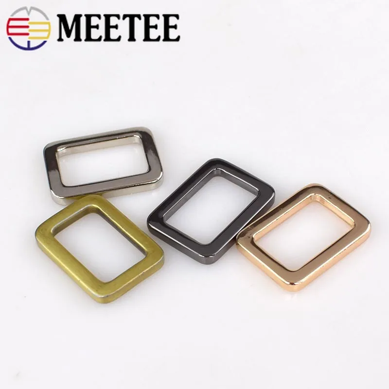 Металлические D образные кольца Meetee 5 шт. аксессуары для рюкзаков ремней обуви