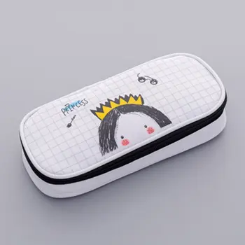 

Large Capacity Double Layer Pencil Case Neutral College Student Junior High School Multi-Functional Lead Pencil