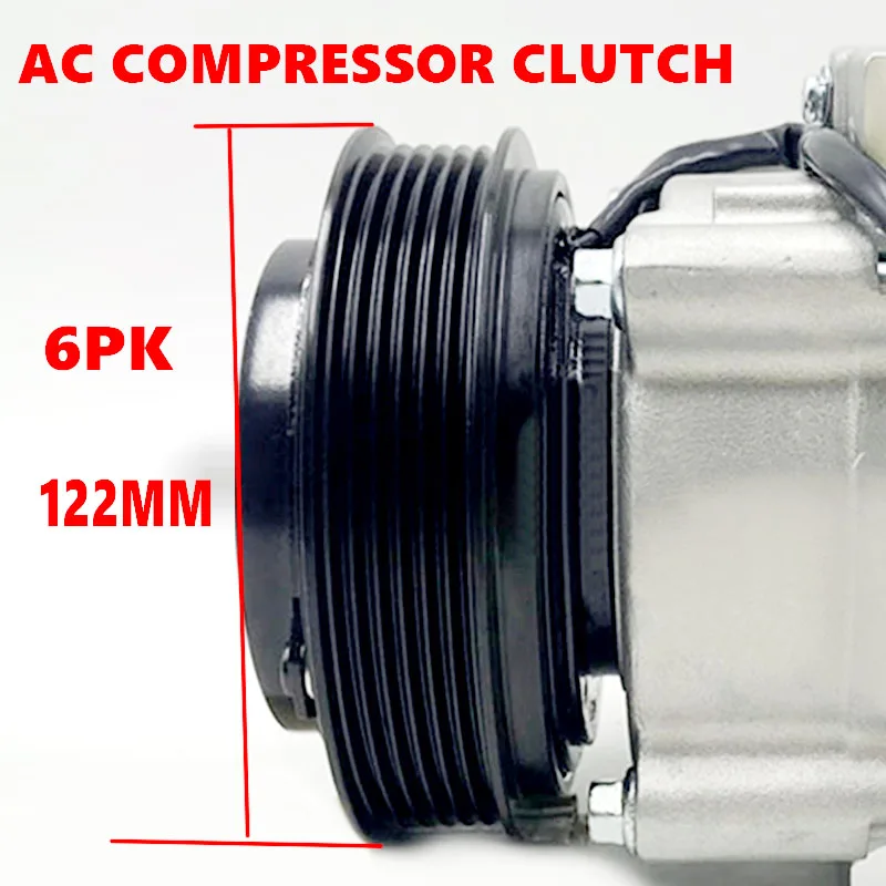 

For car air conditioning compressor AC Pump ford SCAPE 2.3 MAZDA TRIBUTE 2.3L 4CYL F500LM3AA01 PV6 HCC HS18