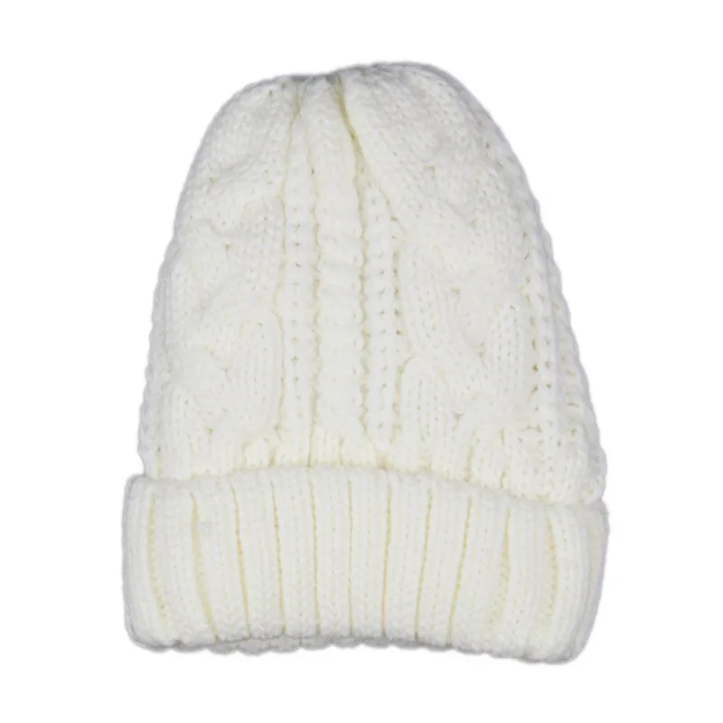 Женская шапка унисекс из хлопка; однотонные теплые мягкие вязаные шапки в стиле хип-хоп; мужские зимние шапки; женские шапочки; Лидер продаж - Цвет: XG1264W