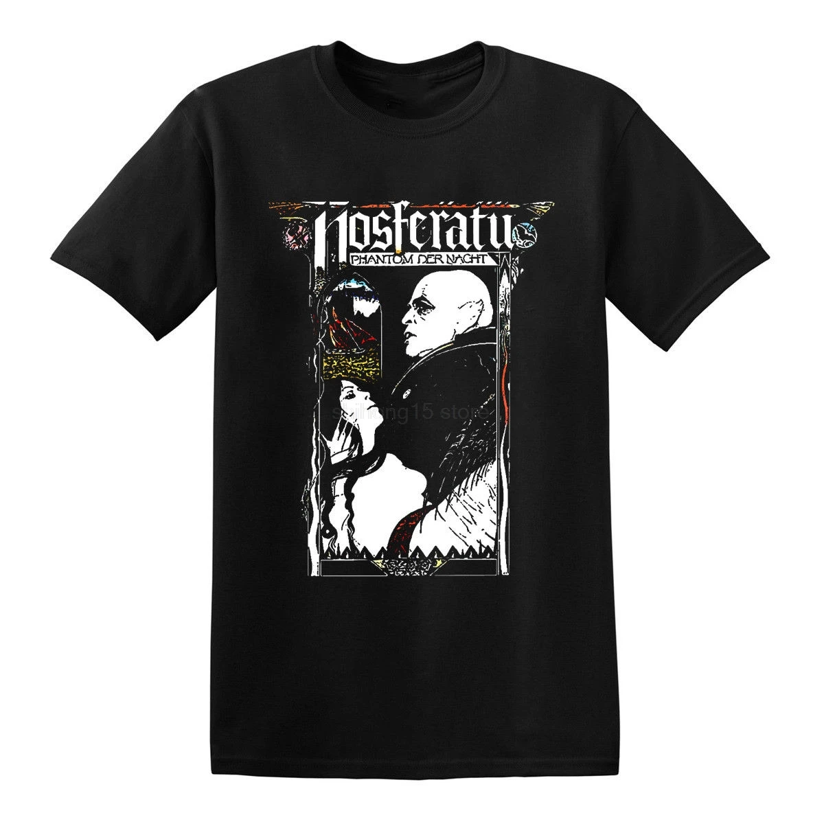 

NOSFERATU T SHIRT 1920'S HORROR FILM MOVIE VAMPIRE VINTAGE RETRO BIRTHDAY GIFT Print T-Shirt Summer Style Top Tee Plus Size