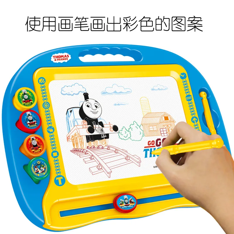 

Thomas Color Magnetic Drawing Board Ultra Large Writing Board Drawing Board Handwriting Board Wipable Write Young Children'S Edu