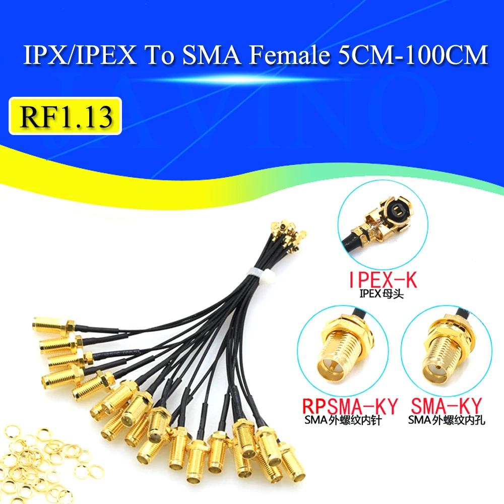5 шт. кабель перемычки для U.FL IPX IPEX RF RP SMA к 1 13 отрезок провода расширения разъем AP PCI