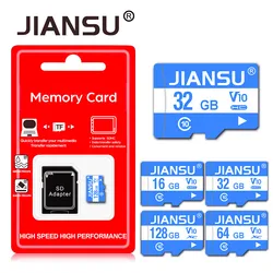 Carte mémoire mini sd, 16 go/32 go/64 go/256 go/128 go, SDHC, classe 10, lecteur Flash pour smartphone et appareil photo 