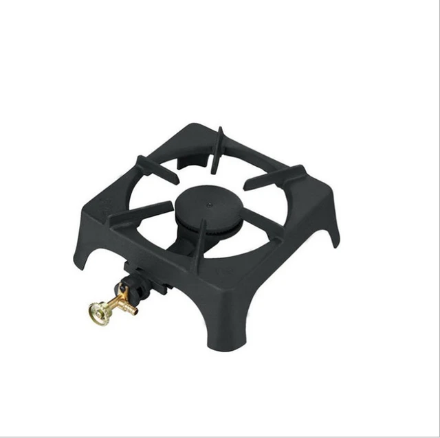 Outdoor gas stove camping single burner camp stove single burner gas stove  cooker camping natural gas stove energy saving black - AliExpress