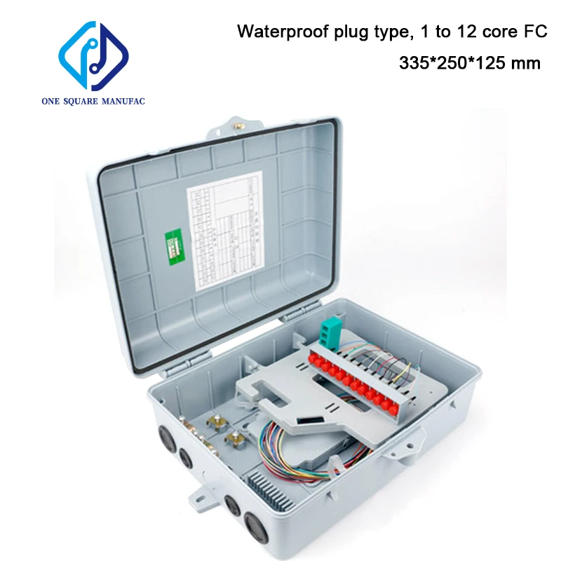 trança do adaptador do sc fc 1 : 6 divisor único-modo ftth