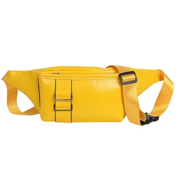 

NEW-Korean Version Of the New Solid Color Personality Chest Bag Fashion Wild Wind Girl Messenger Bag