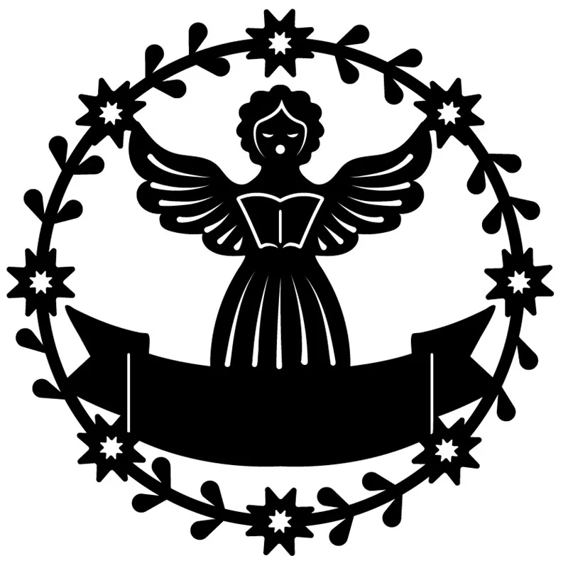 

YaMinSanNiO Wreath Die Angel Metal Cutting Dies New 2019 for Card Making Scrapbooking Embossing Cuts Stencil Crafts Dropshipping