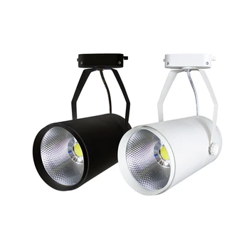 

LED track light 12W 15W 20W 30W AC85-265V, COB spotlight, clothing store background wall track lighting