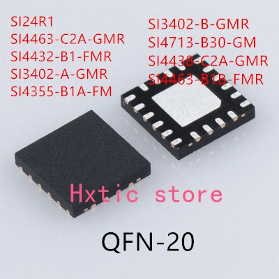 10 Pz Si24R1 Si4432-B1-Fmr Si4463-B1B-Fmr Si3402-A-Gmr Si4355-B1A-Fm Si3402-B-Gmr Si4713-B30-Gm Ic
