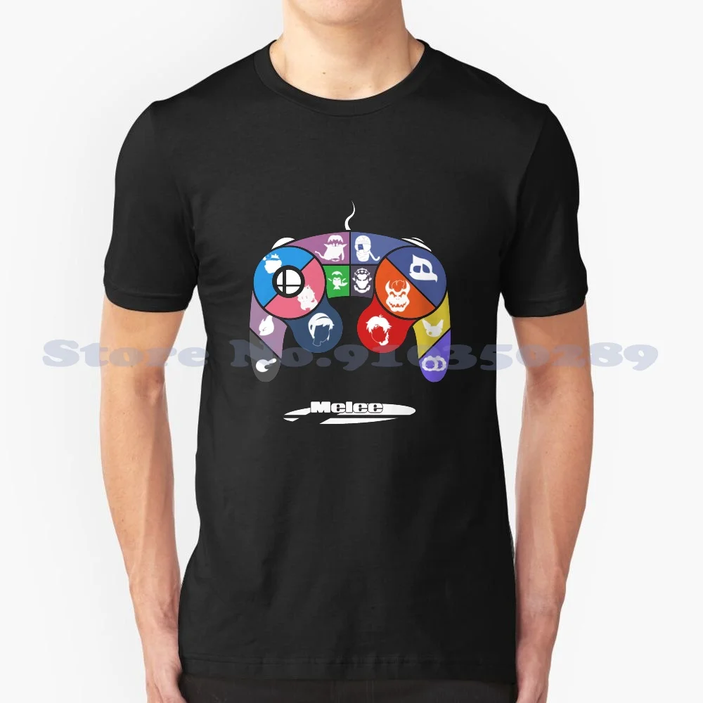Melee Custom Funny Vendita Calda Tshirt Super Smash Bros 64 Melee Wiiu Star Fox Legend F Zero Game And Watch Ice Climbers