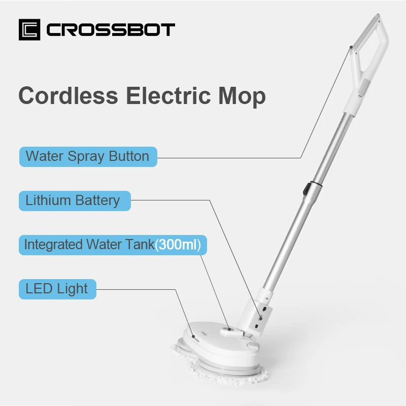 Cordless Electric Mop Floor Cleaner Floor Cleaning Machine Robot