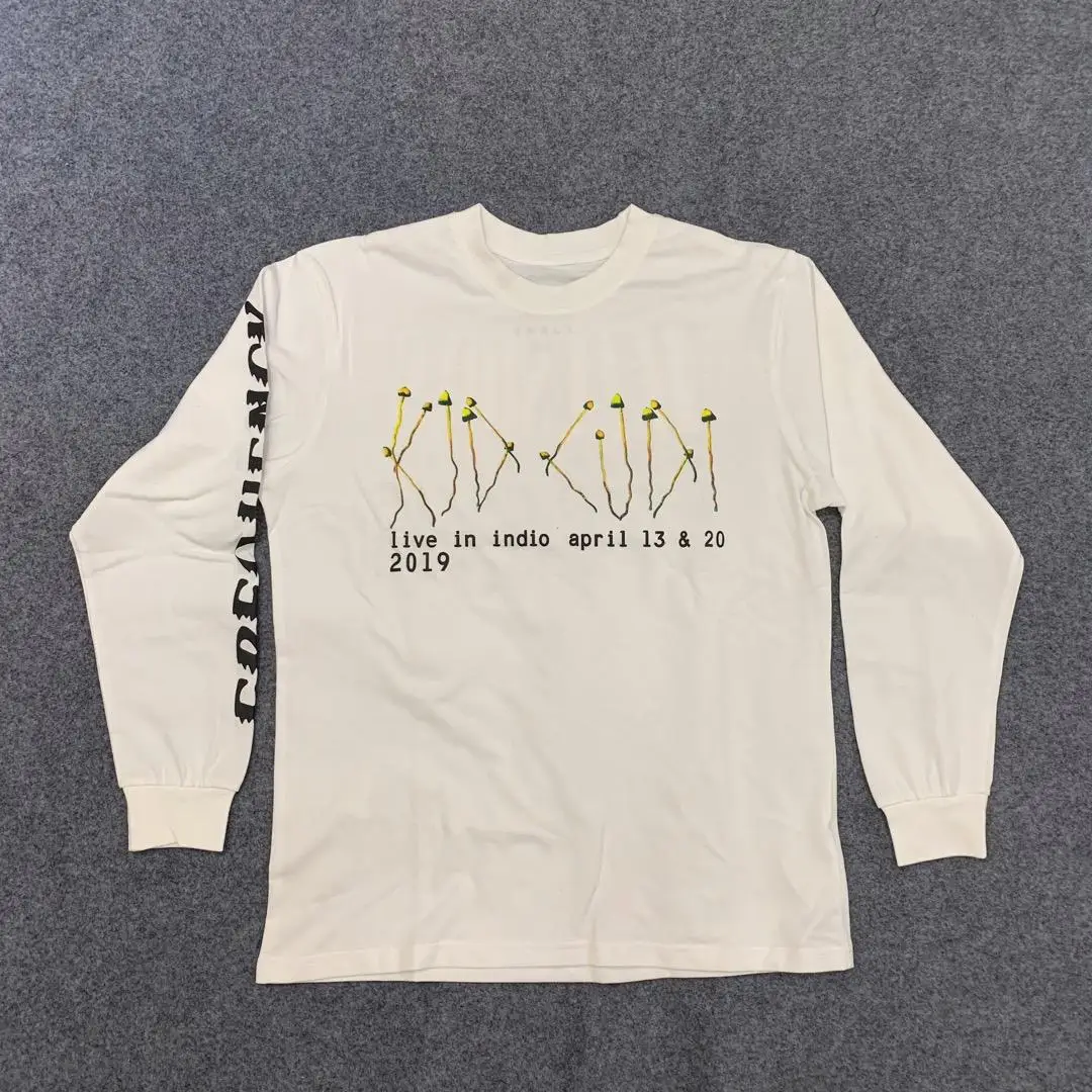 19SS CPFM XYZ Illusions рубашка варенка Длинные рукава 1: 1 верхняя версия kanye west CPFM футболки для мужчин и женщин уличная хип-хоп рубашка