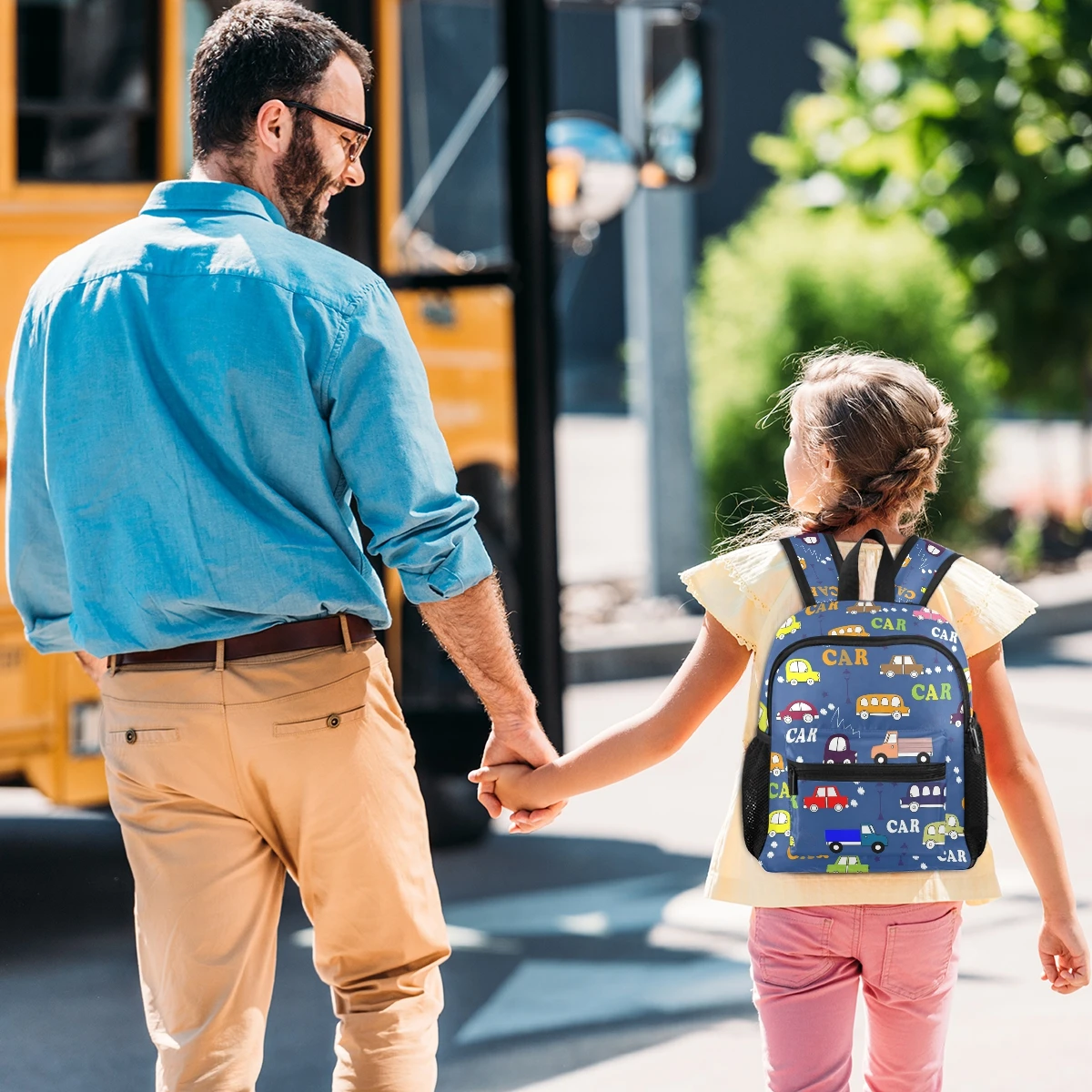 jardim de infância meninos meninas mochilas impressão