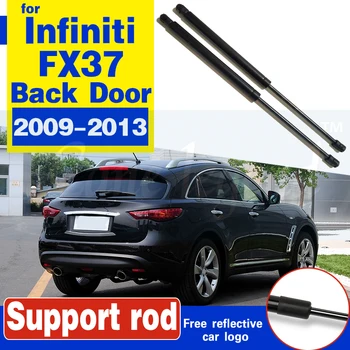

2pcs Auto Rear Door Trunk liftgate Gas Charged Struts Lift Support For Infiniti FX37 2009 - 2013 support rod holder bracket