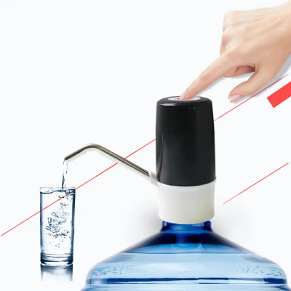 Автоматический электрический портативный диспенсер для водяного насоса USB Перезаряжаемый питьевой дозатор для бутылки Посуда для напитков инструмент для домашнего офиса