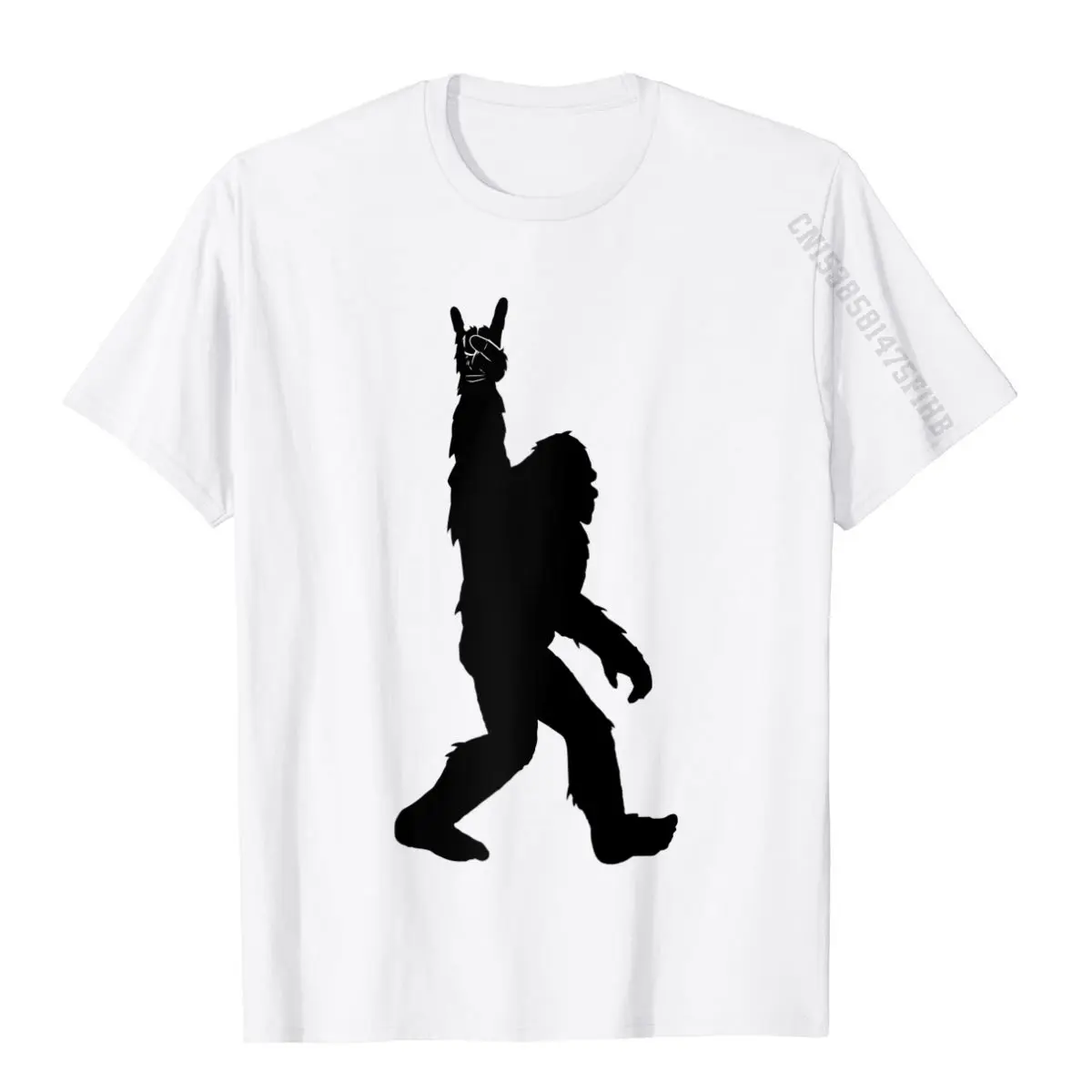 

Футболка Bigfoot рок-н-ролл Мужская, забавная тенниска для реглан, милая майка для бейсбола, хлопковая Удобная рубашка