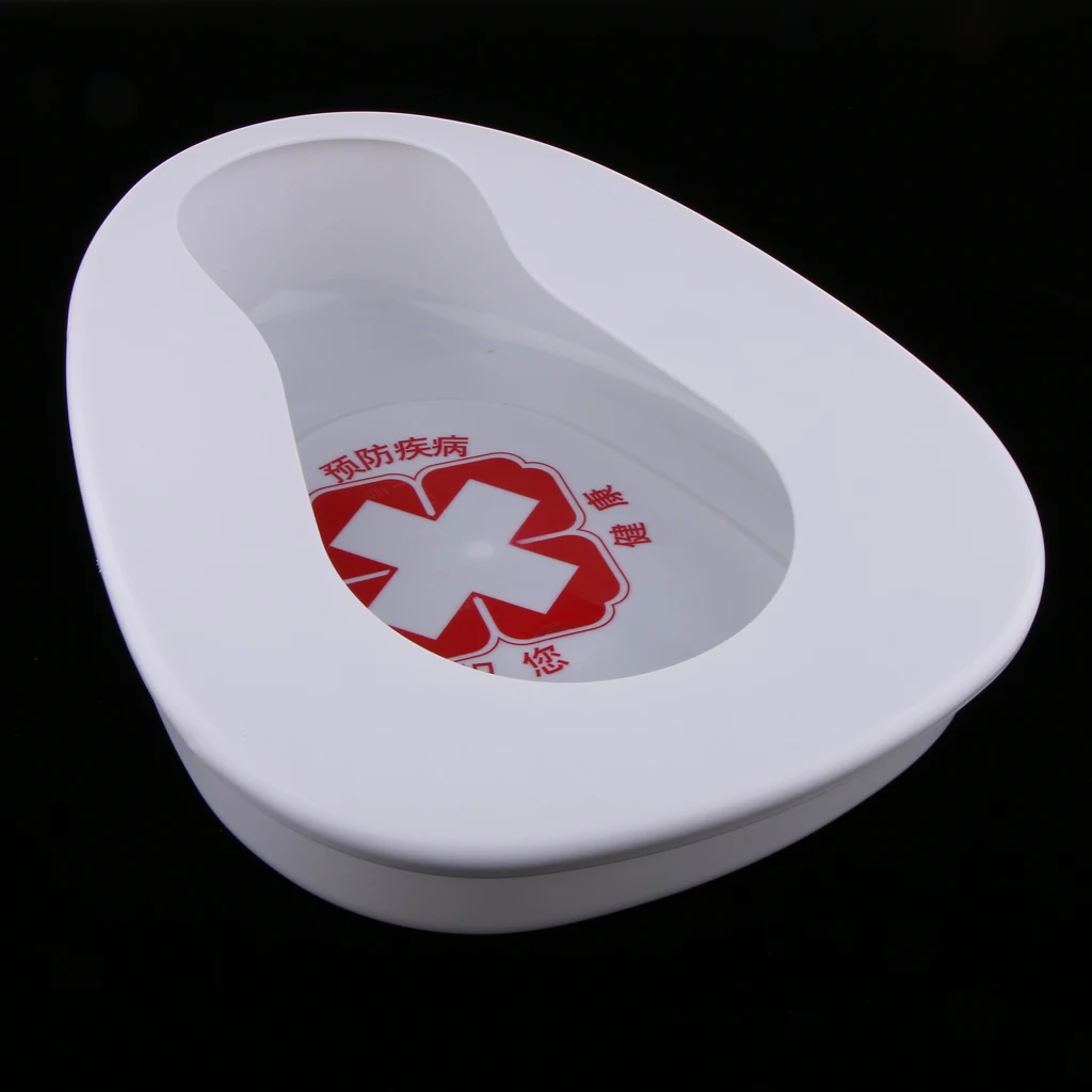 Personal Care Autoclavable PP Bedpan Brush Gloves Set Bed Pan Elderly Women Men Adults Incontinence Aid Tools