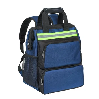 

Multifunctional Shoulder Tool Backpack Male Large With Reflective Strips Thickening Oxford Cloth Household Electrician Belt Bag