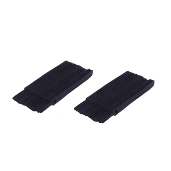 

50Pcs 12X250mm Nylon Reusable Cable Ties with Eyelet Holes Back to Back Cable Tie Nylon Hook & 50Pcs 12X200mm