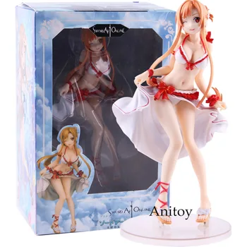 

Sword Art Online Asuna Swimsuit Ver. 1/7 Scale PVC Action Figure SAO Collectible Model Toy