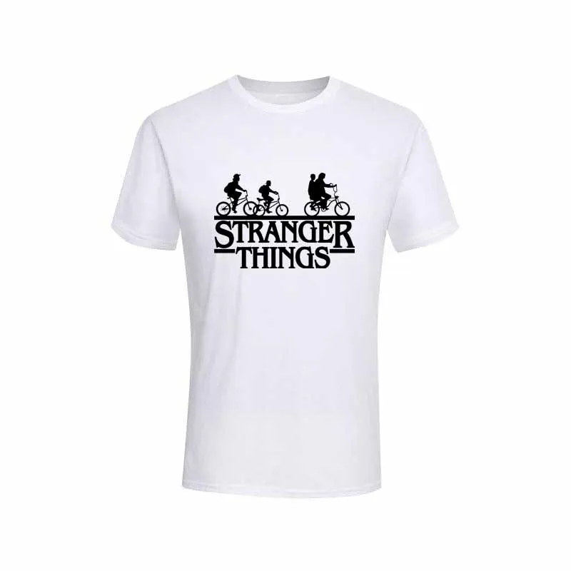 

New 2019 Stranger Things t shirt Women/Men Short Sleeve Cotton Shirt Man Fashion Tops Tees Men's summer Hip-hop T-shirt